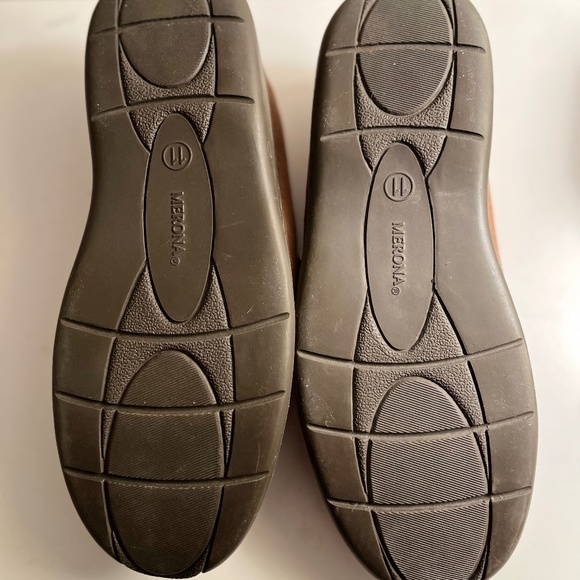 MENS Suede Faux Fur Lined Slippers Sz 11 - Picture 5 of 5